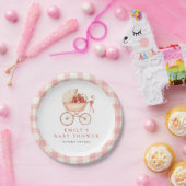 Erdbeere Berry Sweet Baby Shower Pappteller (Party)