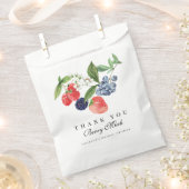 Erdbeere Blaubeere Personalisiert Geschenktütchen (Ausgeschnitten)