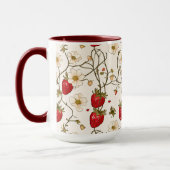 Erdbeere Botanisch Tasse (Links)