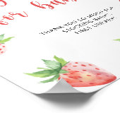 Erdbeere - Bücher für Kinder Poster (Ecke)