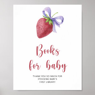 Erdbeere - Bücher für Kinder Poster