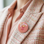 Erdbeere Button