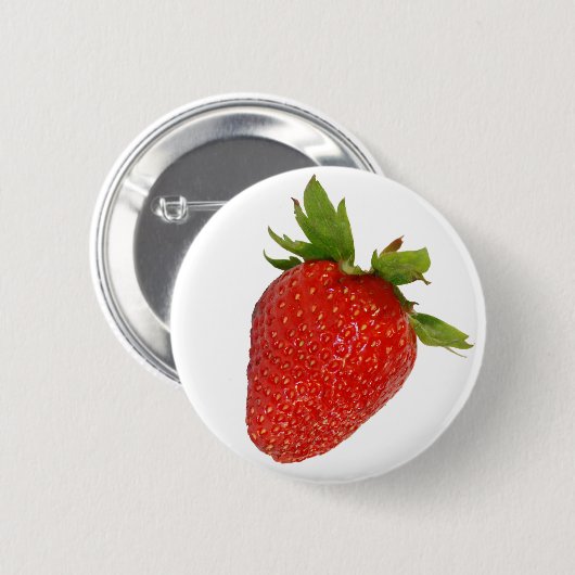 Erdbeere Button (Vorne & Hinten)