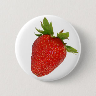 Erdbeere Button