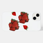 Erdbeere Case-Mate iPhone Hülle (Rückseite (Horizontal))