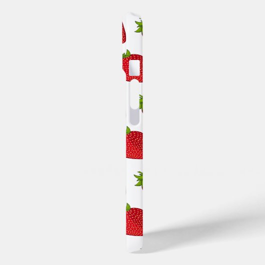 Erdbeere Case-Mate iPhone Hülle (Rückseite / Links)