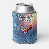 Erdbeere Daiquiri (#10 von 12 Sets mit Rezept für Dosenkühler (Kanne Rückseite)