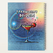 Erdbeere Daiquiri (#10 von 12 Sets mit Rezept für  Planer (Rückseite)