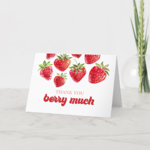Erdbeere Danke Sehr Berry