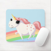 Erdbeere das Einhorn Mousepad (Mit Mouse)