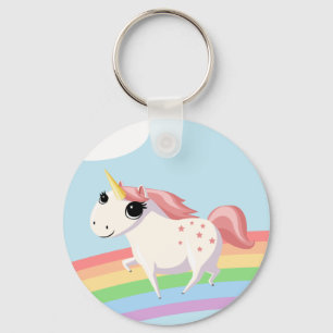 Erdbeere das Einhorn Schlüsselanhänger