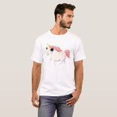 Erdbeere das Einhorn T-Shirt (Vorne ganz)