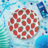 Erdbeere | Die schöne Dekoration des Party Pappteller (Party)