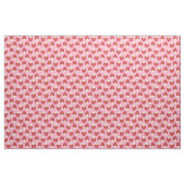 Erdbeere Drehte auf rosa Stoff (Fat Quarter (45,7 x 55,9 cm))