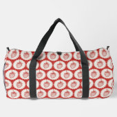 Erdbeere Duffle Bag (Rückseite)