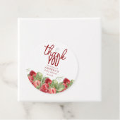 Erdbeere | Elegant Vielen Dank für Ihre Gefäldemar Geschenkanhänger (Beispiel)