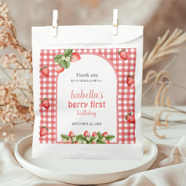 Erdbeere Erdbeeren Party Geschenktütchen