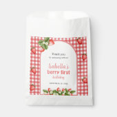 Erdbeere Erdbeeren Party Geschenktütchen (Vorderseite)