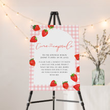 Erdbeere Erstgeburt Rosa Berry Time Kapsel
