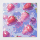 Erdbeere Etiketten (Design 1)