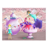 Erdbeere-Feen Fotodruck (Vorne)