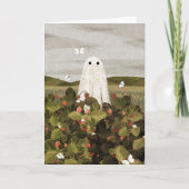 Erdbeere Fields Dankeskarte (Vorderseite)