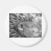 Erdbeere Fields Magnet (Vorne)