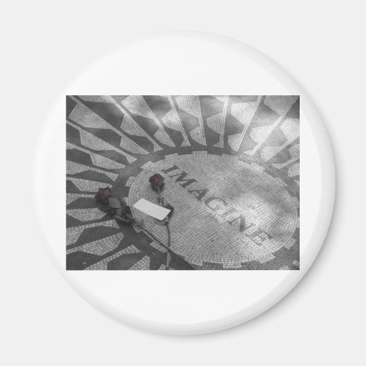 Erdbeere Fields Magnet (Vorne)