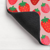 Erdbeere Fields Mousepad (Ecke)