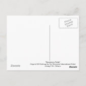 Erdbeere Fields Postkarte (Rückseite)