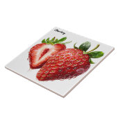 Erdbeere Fliese (Seite)