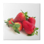 Erdbeere Fliese (Vorderseite)