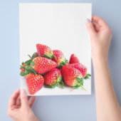 Erdbeere Flyer (Hand)