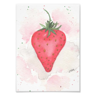 Erdbeere Fotodruck