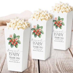 Erdbeere Frischmarkt Berry Sweet Baby Shower Geschenkschachtel