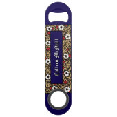 Erdbeere Frucht Blumenblätterung Speed Flaschenöffner (Vorderseite)