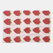 Erdbeere Frucht Rot Erdbeeren Geschirrtuch (Horizontal)