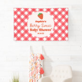 Erdbeere Früchte Eine Berry Sweet Baby Dusche Banner (Insitu)