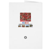 Erdbeere Fruchtsaftkarte (Hinten)