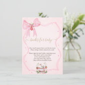 Erdbeere, Gänse, Rahmen-Kinderdusche Begleitkarte (Stehend Vorderseite)