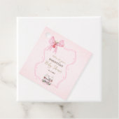 Erdbeere, Gänse, Rahmen-Kinderdusche Geschenkanhänger (Beispiel)