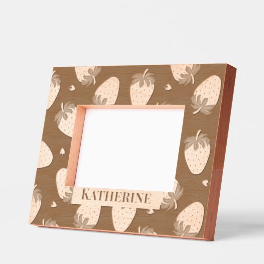 Erdbeere Geätzte Rahmen (Links)