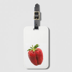 Erdbeere Gepäckanhänger
