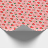 Erdbeere Geschenkpapier (Ecke)