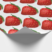 Erdbeere Geschenkpapier (Ecke)