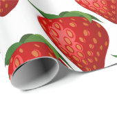Erdbeere Geschenkpapier (Rolleneckpunkt)
