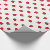 Erdbeere Geschenkpapier (Ecke)