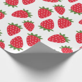 Erdbeere Geschenkpapier (Ecke)