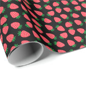 Erdbeere Geschenkpapier (Rolleneckpunkt)
