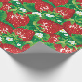 Erdbeere Geschenkpapier (Ecke)